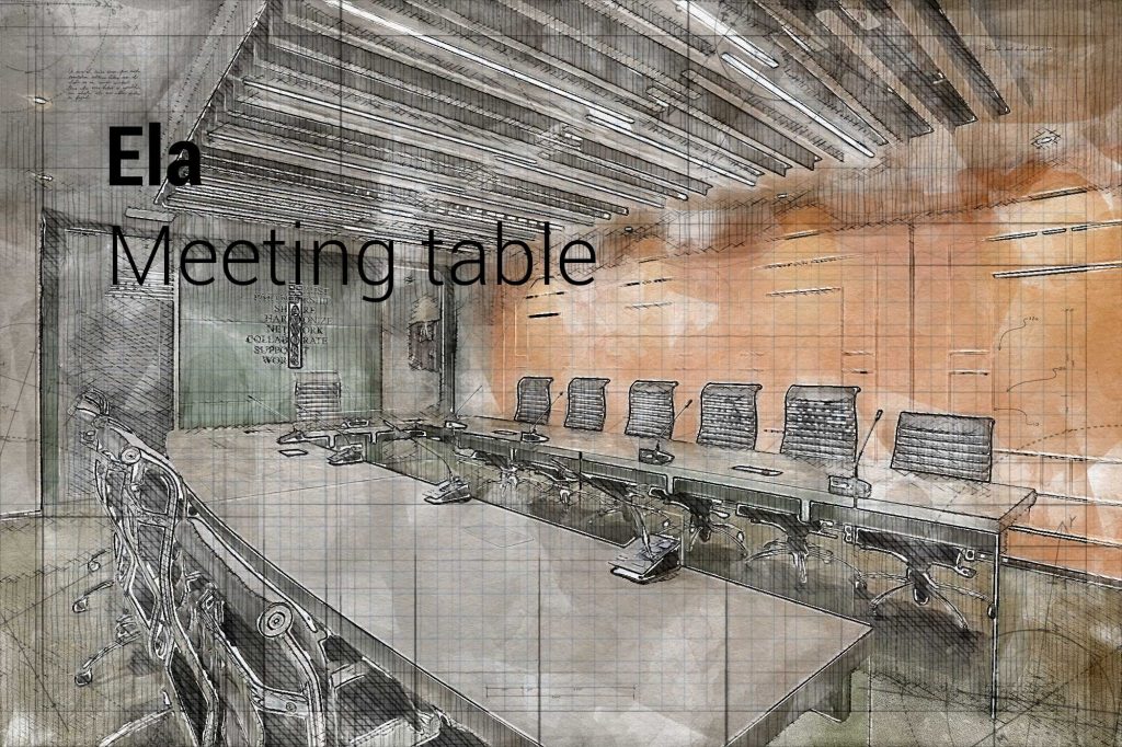 میز کنفرانس الا