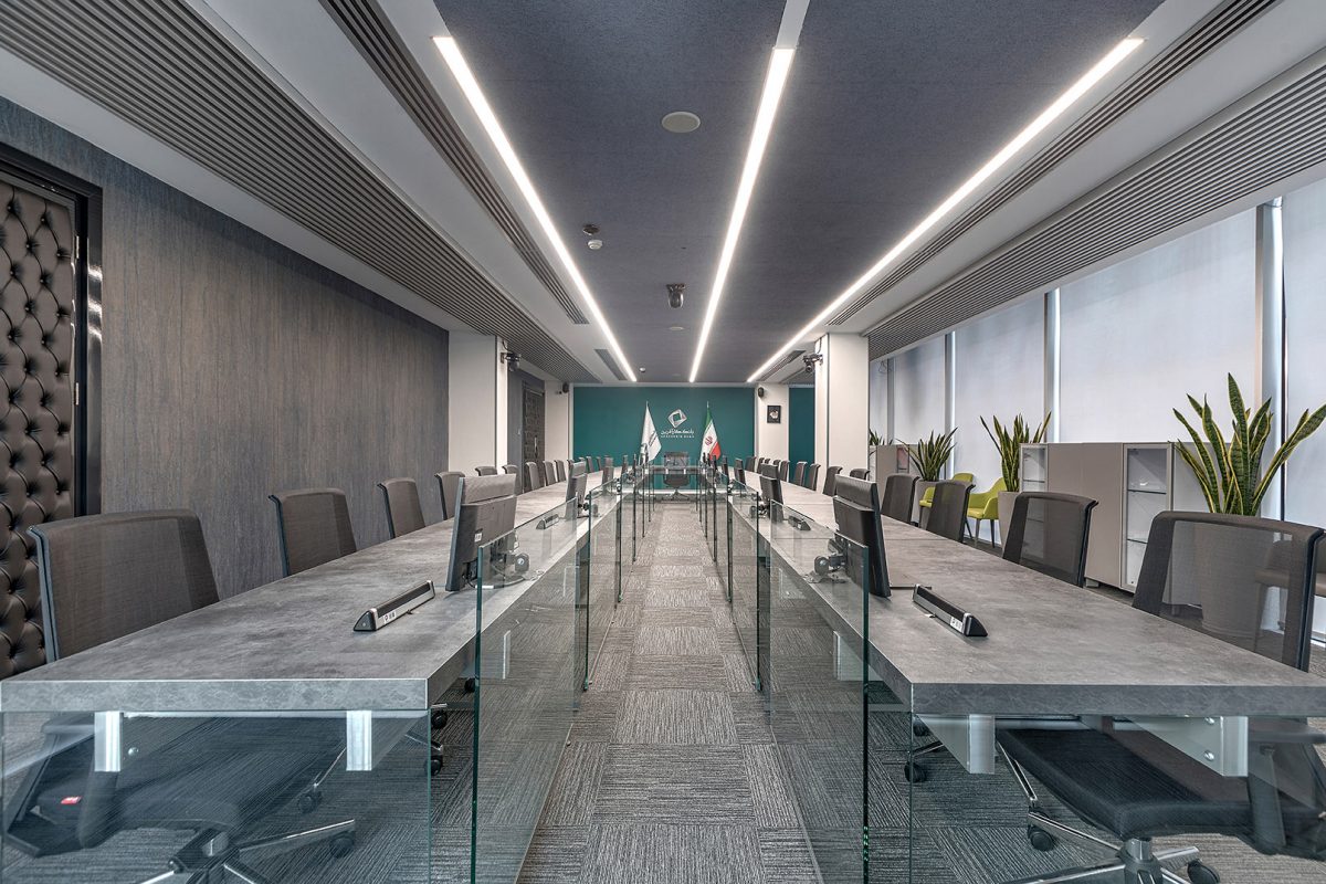 اتاق جلسات و میز کنفرانس اداری