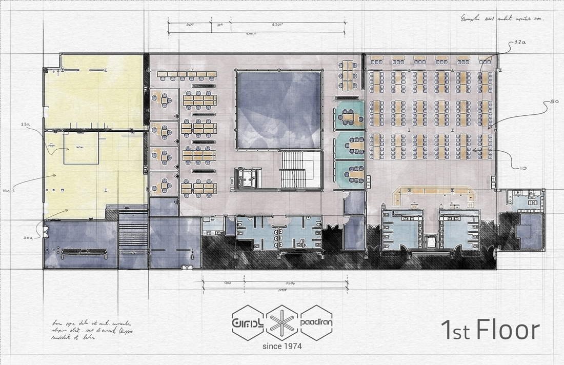 پلان ساختمان مادیران